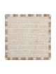 Mosaic Jerusalem Stone Matzah Plate With Western Wall Design